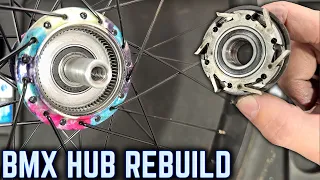 How To Rebuild Profile/BMX Hubs & Drivers | COMPLETE REBUILD