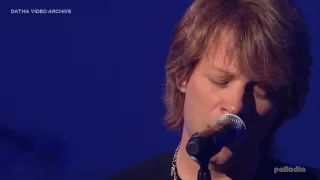 Bon Jovi - You Want To Make A Memory (Unplugged HD)