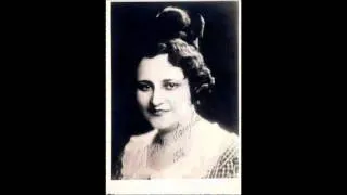 Rosetta Pampanini, soprano -"Rose Marie" waltz, operetta in Italian.