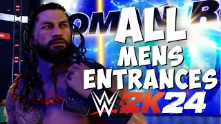 WWE 2K24 ALL MALE ENTRANCES