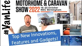 Top New Innovative Highlights from the Motorhome and Caravan Show 2022