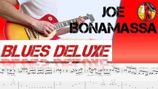 🔴 Part 4 | How To Play Joe Bonamassa - Blues Deluxe + Tabs | Blues Guitar Lesson | 4 of 7