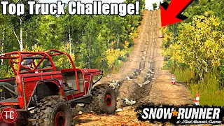SnowRunner: Hollister Hills OFFROAD PARK! TOP TRUCK CHALLENGE!!
