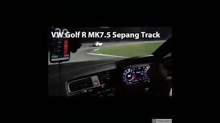 Volkswagen Golf R MK7.5 Sepang Run