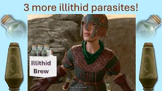 BG3 - Even More Easy Illithid Parasites (3 Worm Bundle!)