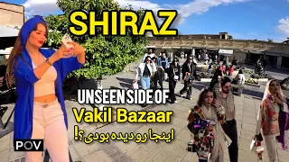 Parts of Vakil Bazaar They Don’t Show You | Incredible Side of Shiraz, Iran