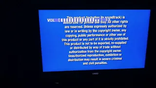 Opening To Finding Nemo Disc 1 2003 DVD