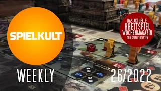 Weekly 26/2022 // Brettspiel-Reviews, Spieletreff, Preview