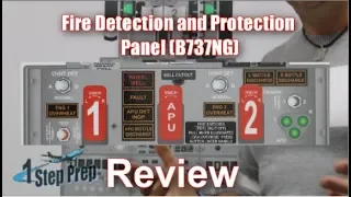 Fire detection and protection panel! B737NG