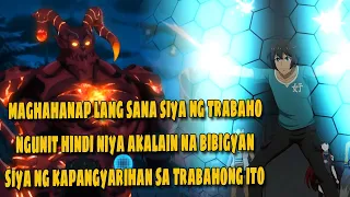 PINAUPAHAN NIYA ANG KANYANG BAHAY NGUNIT MGA KAKAIBANG NILALANG ANG NANGUPAHAN DITO #animetagalog