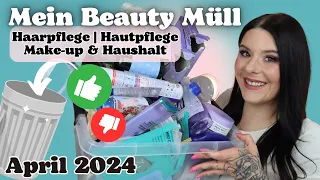 Das habe ich AUFGEBRAUCHT 🗑️♻️ im April 2024 | Hautpflege | Haarpflege | Make-up & Haushalt
