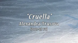 Alexandra TRUSOVA 2021/22 FS Music "Cruella"