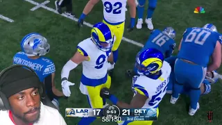 Jbal Reacts To Los Angeles Rams vs. Detroit Lions Game Highlights | NFL PLAYOFFS