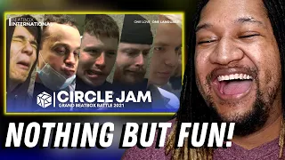 Reaction to UNOFFICIAL CIRCLE JAM | Grand Beatbox Battle 2021