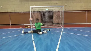 Goalkeeper training futsal ( Qatar national team )