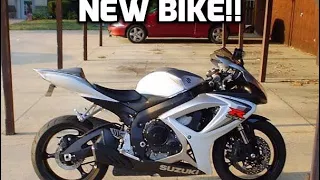 I got a new bike!!! GSXR-600. Test Ride, Family Reaction.