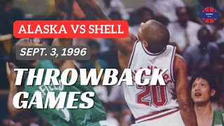 ALASKA vs SHELL | 1996 PBA Comms Cup Final Game 4 | FULL GAME | PBA THROWBACK
