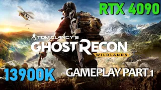 RTX 4090 Tom Clancy's: Ghost Recon Wildlands 4K Gameplay