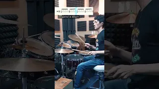 16th note hi-hat drum groove [1] Intermediate Drum Lesson