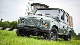 Restored Custom Land Rover Defender 110 with LS3 Engine | ECD Automotive Design