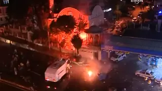Fenerbahçe - galatasaray Olaylar l Fenerbahce fans riot after derby. 12.05.2012