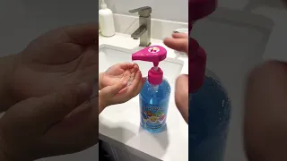 Singing hand soap bottle! How cute! #pinkfong #babyshark #shoppers #kids