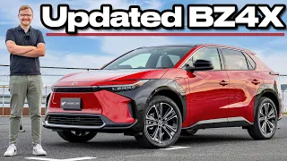 World’s First Review of the 2024 Toyota BZ4X! More Range & Efficiency, But Is It Enough?