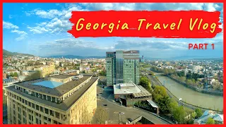 GEORGIA TRAVEL VLOG PART 1 | Follow me around in Tbilisi | Destination Wedding