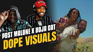 HE WAS GIDDY ON THIS | Post Malone X Doja Cat "I Like You" (REACTION)