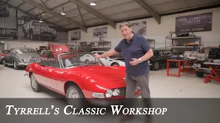 Fiat Dino Spider - the forgotten Ferrari-engined jewel | Tyrrell's Classic Workshop