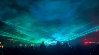 Symfonia światła pokaz laserowy Oleśnica [Plenerowa Zabawa KARNAWAŁOWA 2024 Laser Show]