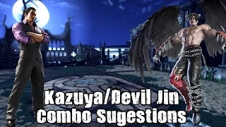 Tekken Tag Tournament 2 - Devil Jin/Kazuya Combo Suggestions