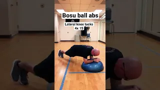 BOSU BALL AB EXERCISES #shorts #Bosu #workout