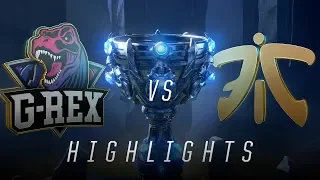 GRX vs. FNC - Worlds Group Stage Day 4 Match Highlights (2018)