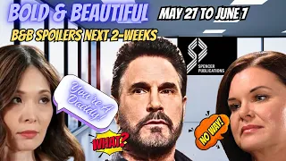 Bold and Beautiful 2-Week Spoilers May 27-June 7: Poppy Paternity Story Changes & Hope Fights #bold