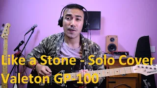 Like a Stone - Audioslave (Guitar Solo Cover) with Valeton GP-100