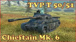 Chieftain Mk. 6, TVP T 50/51 - WoT Blitz UZ Gaming