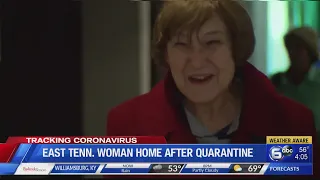 East Tennessee woman home after coronavirus quarantine in Japan