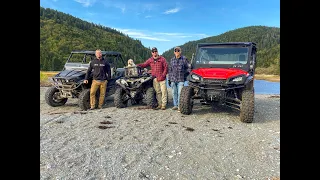 WILD ATV Camping w/ My Father & Brother - Crazy Trail, 1800's Settlement, Waterfall, Steak & Beer