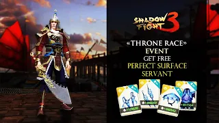 Free Perfect Surface Servant Set THRONE RACE EVENT Shadow Fight 3
