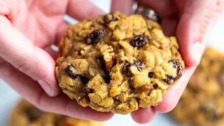 Extra EASY Oatmeal Cookies - No mixer, no chill, under 30 minutes!