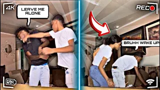 Starting An Argument “Then” Passing Out Prank on my Cousin (Didn’t end Well)
