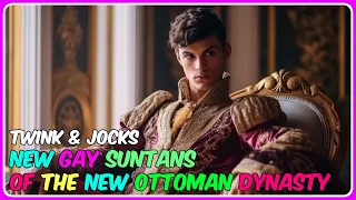 🩷 From Past to Pride 🏳️‍🌈 GAY BOYS as the New Sultans of the Ottoman Dynasty 👑