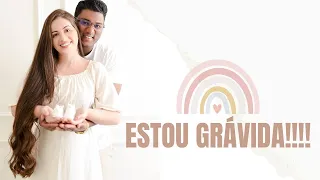 DESCOBRINDO A GRAVIDEZ DO BABY ARCO-IRIS 🌈 APÓS ABORTO ESPONTÂNEO!!!