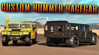 Building a slightly broken CUSTOM +3000hp Hummer H1! | Forza Horizon 3 Dev Mods