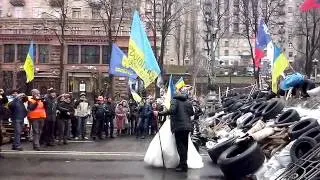 Весіля на Євромайдані