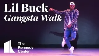 Lil Buck demonstrates the Gangsta Walk