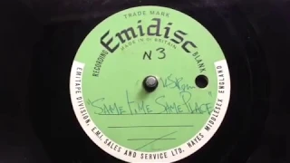 Unknown & Unreleased UK 1959 Demo only Acetate, 2 Unreleased Rockabilly, Rock 'N' Roll tracks !!!