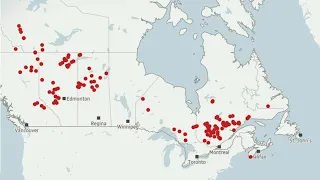 WILDFIRE UPDATE | Crews fighting huge blazes in Ontario, Quebec and B.C.