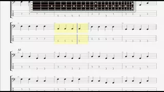 Beatles The   Can 't Buy Me Love BASS GUITAR TABLATURE